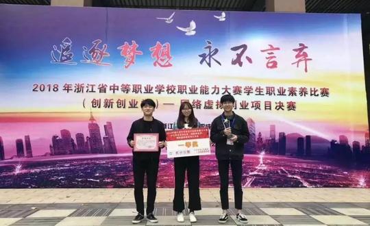 2018年浙江省中等职业学校职业能力大赛学生职业素养比赛(创新创业类