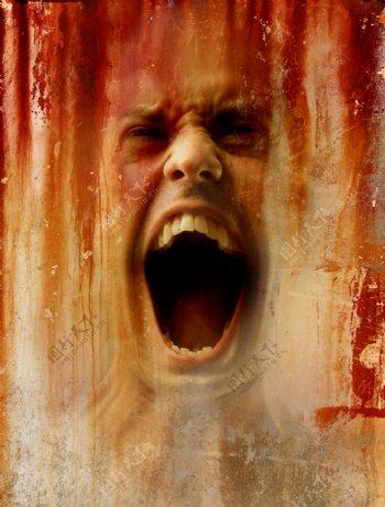 尖叫土拨鼠表情包抽搐gif动图