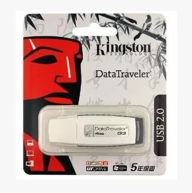 金士顿u盘dtig34gu盘盖帽车载创意4g优盘婚庆视频投标正品u盘