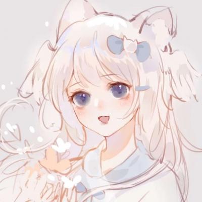 动漫女头唯美