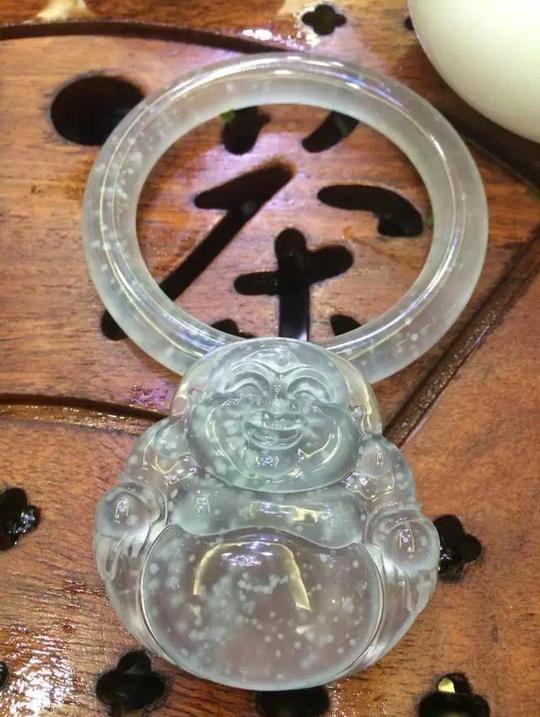 当然有杂质是一种缺点木那原石视频