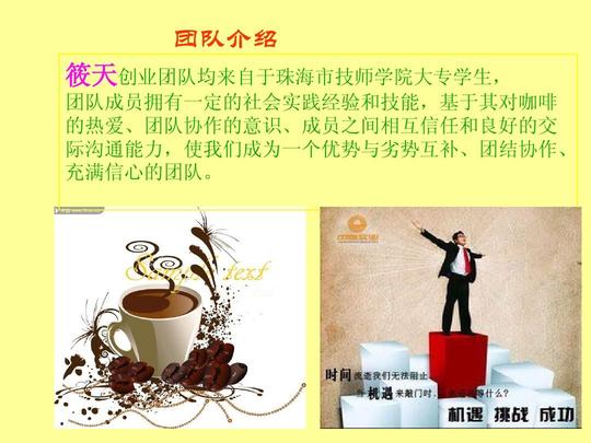 田文城-咖啡厅创业计划书ppt