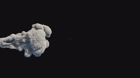 烟雾蘑菇云_3840x2160_高清视频素材下载(编号:)_影视
