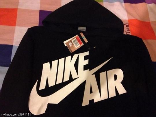 nike耐克经典大logo黑色套头卫衣春季特惠299仅有两件支持支付宝