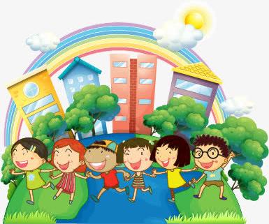 幼儿园插画免抠素材免费下载_觅元素51yuansu.com
