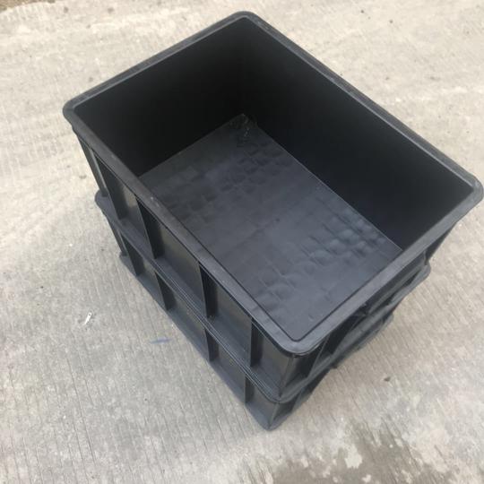 厂家供应防静电塑料周转箱胶框仪表箱黑色胶箱注塑物流周转箱