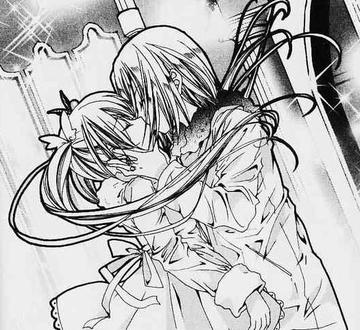 亲吻扑倒男人女人亲密表情