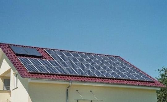 农村自家屋顶安装光伏发电系统3kw|河南分布式光伏太阳能发电施工|太阳能发电安装公司