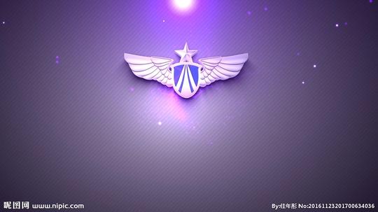 空军胸标合成素材