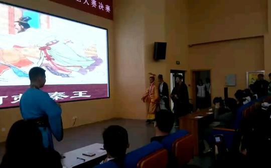 【学校话剧比赛】太监声音很好的鬼畜素材拿去不谢
