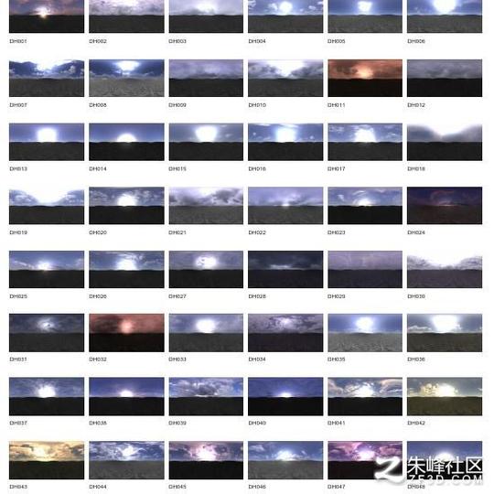 本套是3dmaxhdri贴图素材,解压后1.