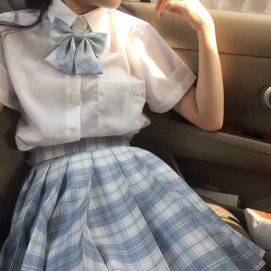 【白溟2号】中牌制服馆日式百搭jk裙领结百褶裙短格裙