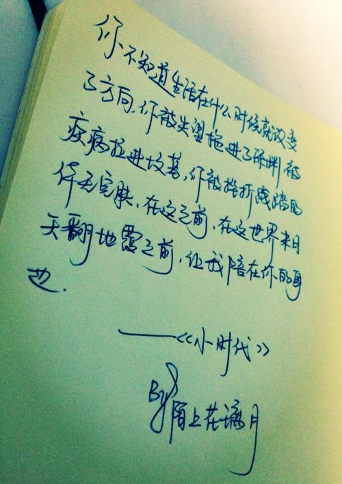 特辑13经典语录成长励志情感句子手写文字lin的手写时光不定时
