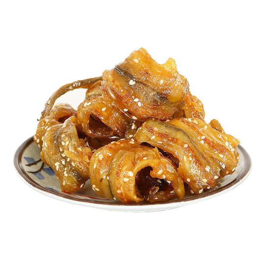 芝麻蜜汁甜辣龙头鱼干香辣小鱼仔银鱼即食海鲜熟食小吃零食下酒菜