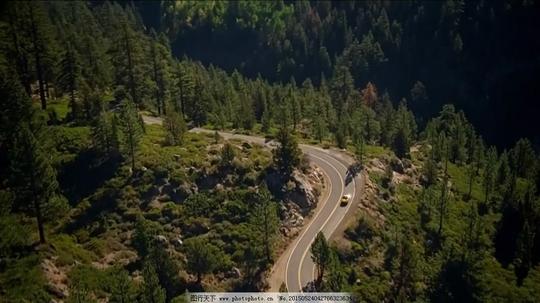 公路场景视频素材