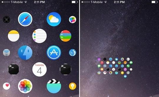 ios8越狱插件aeternum模拟applewatchui的新插件