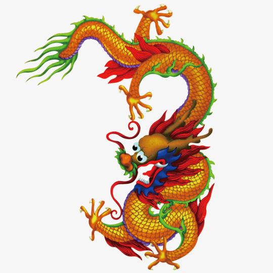 中国龙素材