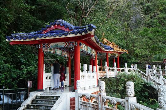台湾:花莲,太鲁阁与"荣民"作品之中横公路_长春
