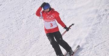 谷爱凌失误后表情好可爱图片