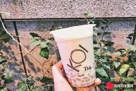 来了解koi奶茶加盟费,发现这个项目很适合创业_白龙马