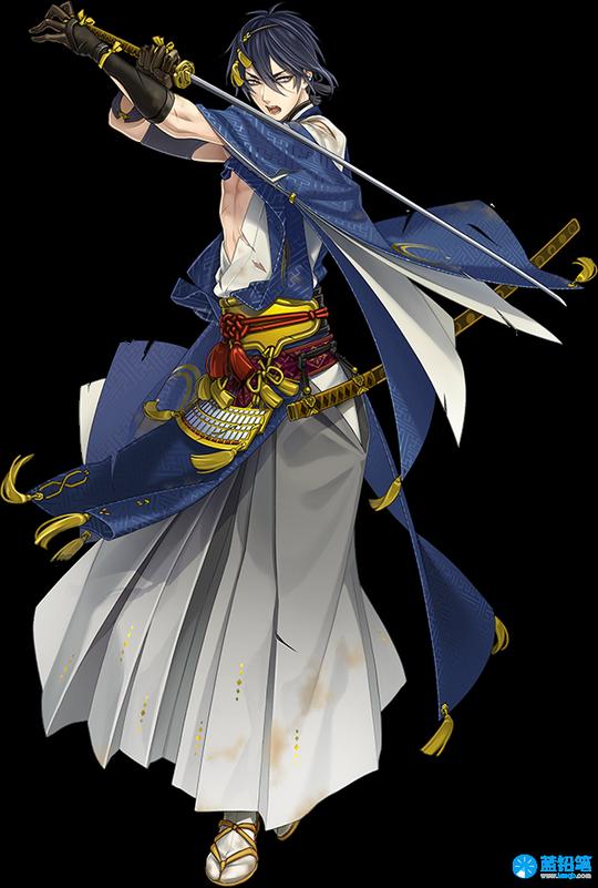 《刀剑乱舞》超全日漫角色设定素材第一弹!-蓝铅笔