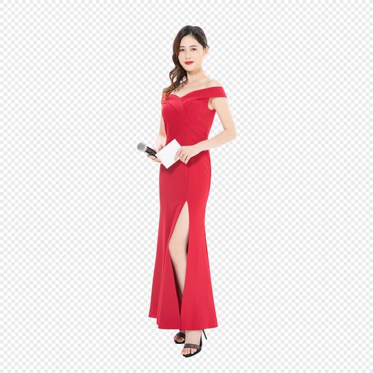 女主持人形象图片下载