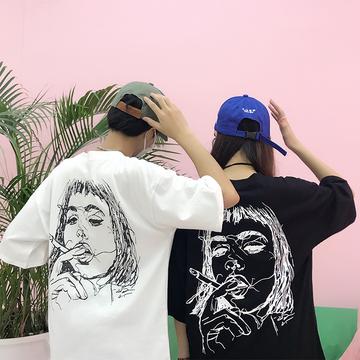 情侣头像抽烟男头