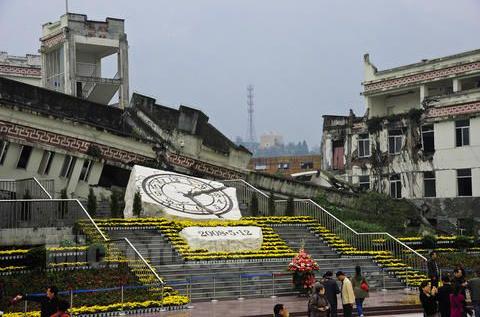 汶川地震遗址