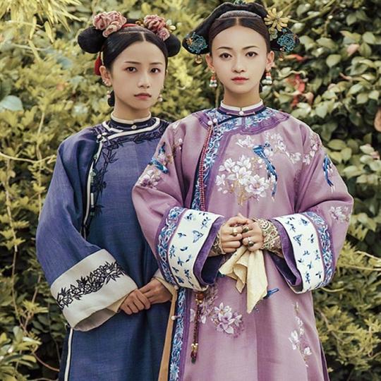 延禧攻略魏璎珞同款古装清朝服装女宫女满族吴谨言影视剧古装