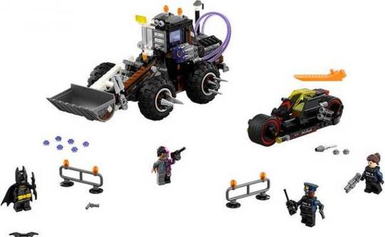 只不过乐高lego以往出过n次铲泥车,笨次造型不算特别,全套有564件积木