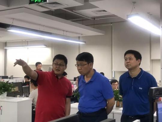 徐州经开区领导到访盒子科技,加速推进"创业精神谷"项目落地!