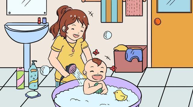 如何给新生儿洗澡视频