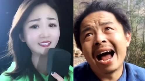 网红小姐姐娜娜vs农村小伙一曲《西海情歌》，声音堪比原唱!
