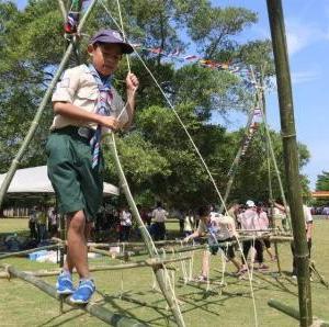 童军先锋工程园青少年户外休闲拓展项目儿童户外拓展童军先锋工程户外游玩项目