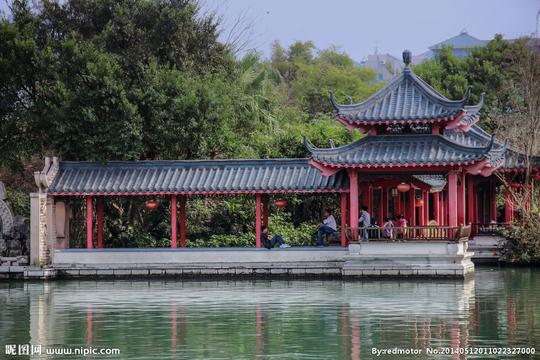 水上长廊图片