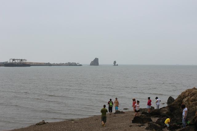 庄河码头海边