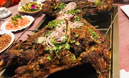 16-20人市区团建/招待火焰烤全牛套餐(送中午简餐)2488元