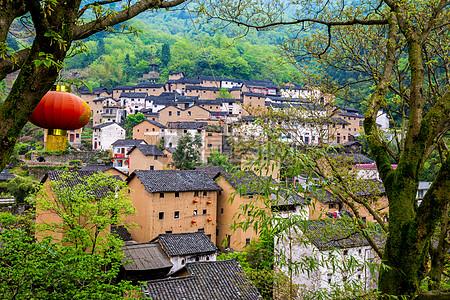 歙县阳产土楼古村落图片下载