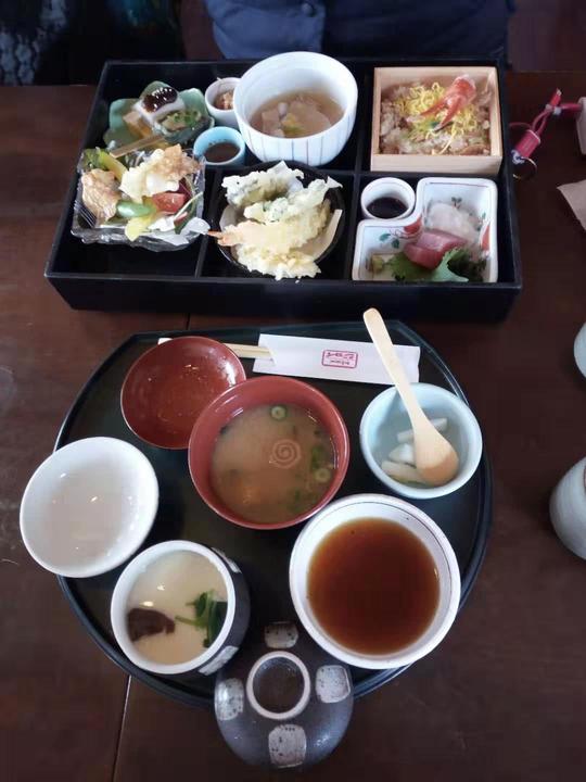冬季日本游美食料理海鲜刺身暖锅天妇罗精致又清淡