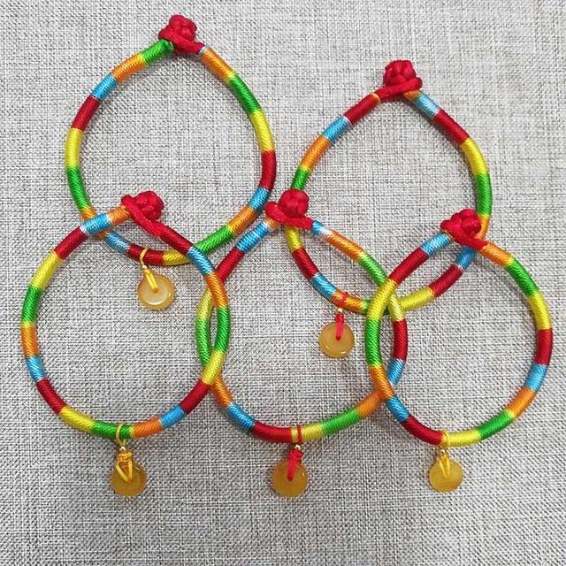 端午节五彩绳编织方法最简单