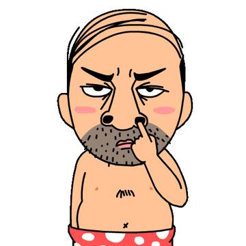 秃头西装男表情包