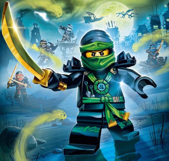 lego乐高幻影忍者系列飞天旋转术超级战机70735