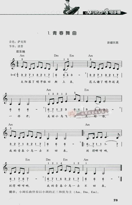 【满45】音乐正版从零学入门从零起步学电子琴轻松入门赵胜利方萌配
