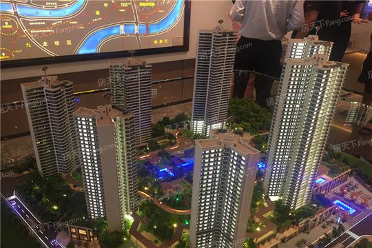 保利天汇售楼部沙盘实景图