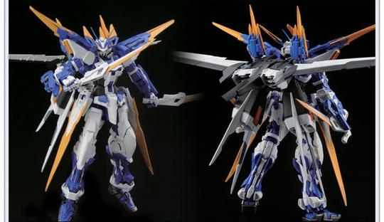 万代(bandai)高达gundam拼插拼装模型玩具mg版异端敢达蓝色机d型