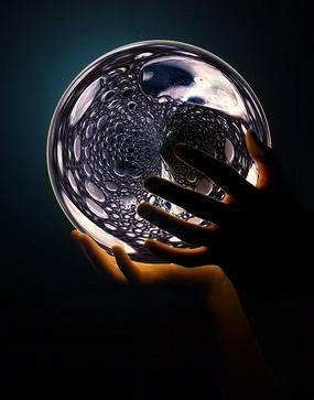 梦幻唯美魔法球特效视频素材