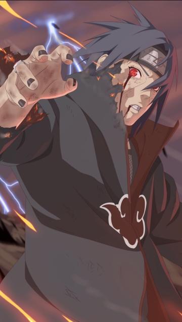 火影忍者睁眼写轮眼邪恶表情