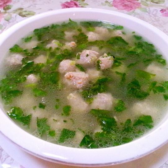 好喝的冬瓜羊肉丸子汤