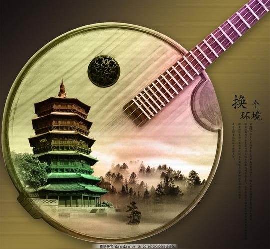 古装中国风影楼商业广告psd素材