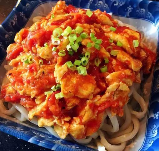 快手鸡蛋西红柿打卤面!懒到6分钟!